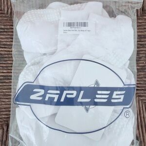 White Non-Slip Kids Socks (9 pairs)